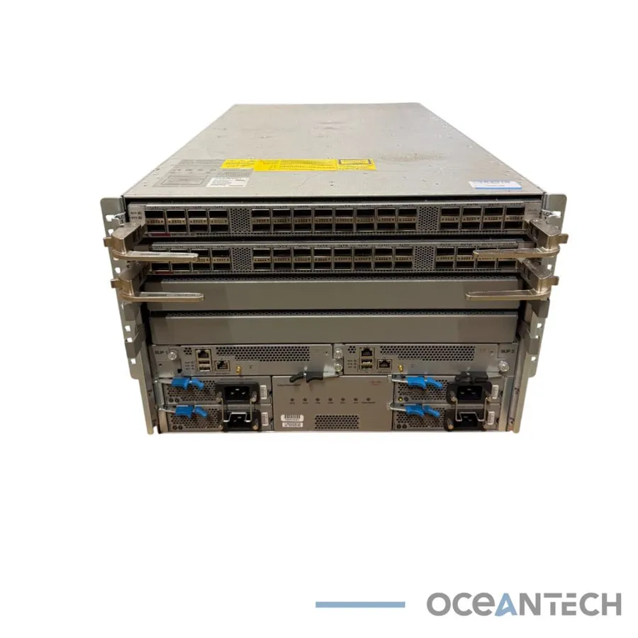 Коммутатор Cisco N9K-C9504 V01 2x N9K-SUP-A 2x N9K-X9732C-EX 3x N9K-C9504-FM-E 7