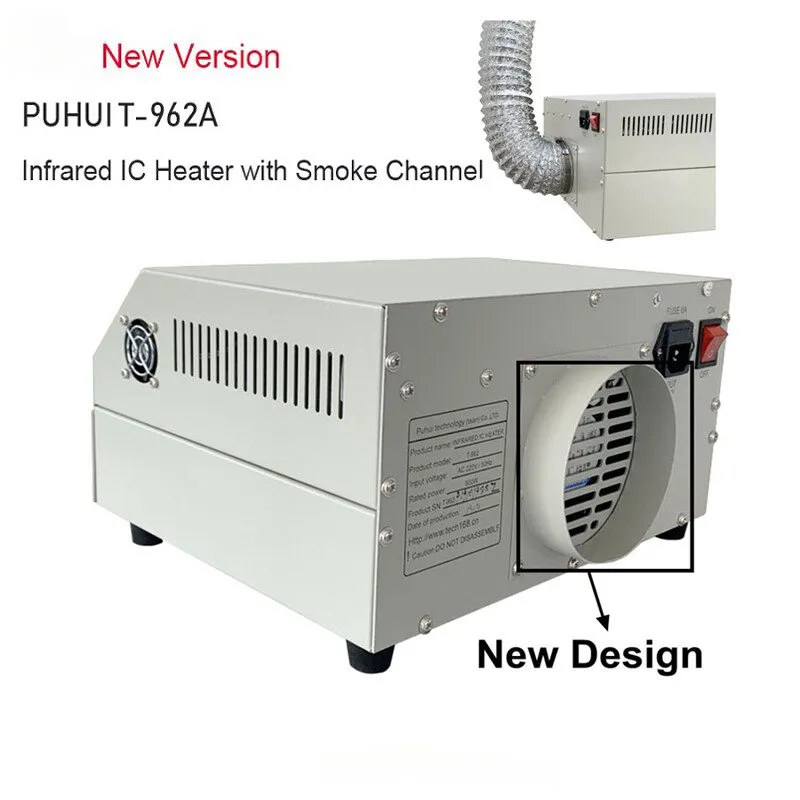 Паяльное оборудование T-962A Desktop Reflow Oven Infrared IC Heater Soldering Ma