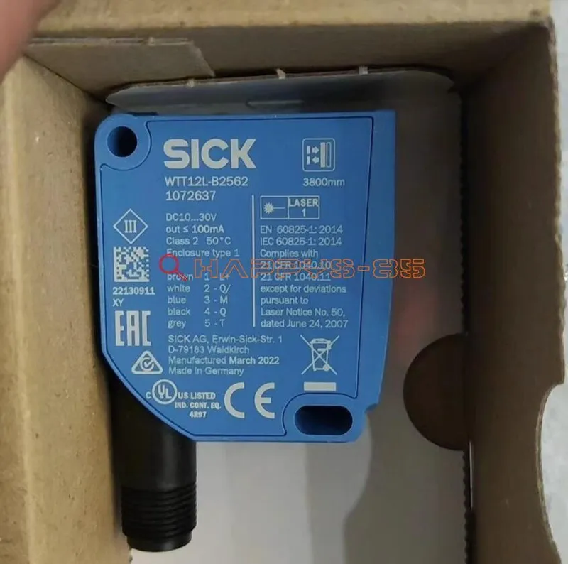 Фотоэлектрический датчик Sick WTT12L-B2562 Photoelectric Sensor 1072637