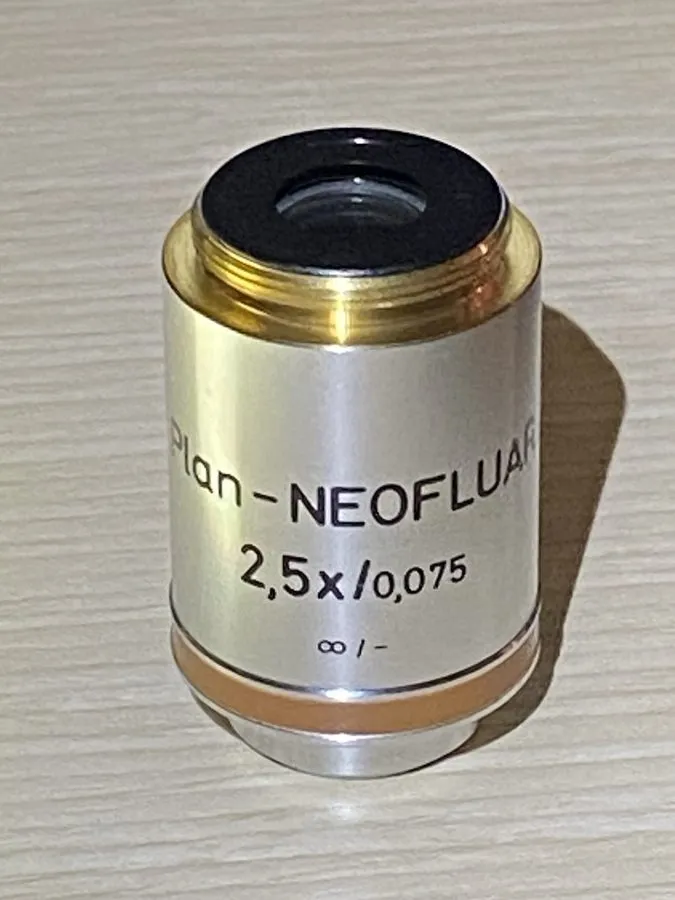 Объектив микроскопа ZEISS 440310 PLAN-NEOFLUAR 2.5X/0.075 ∞/- MICROSCOPE OBJECTI