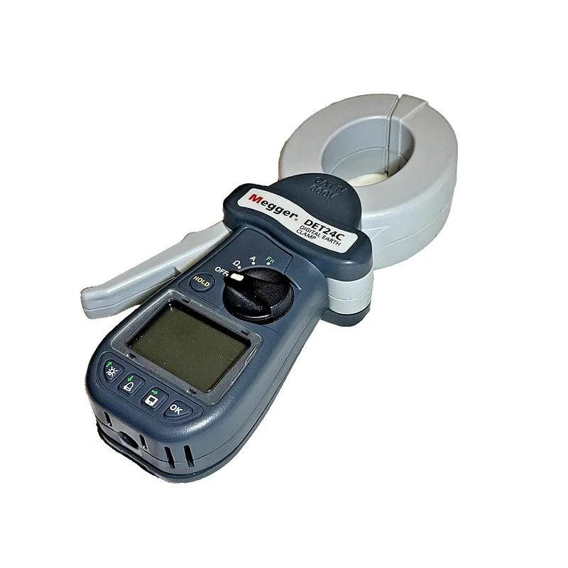 Тестер MEGGER EARTH TESTER DET24C DIGITAL CLAMP RESISTANCE METER AS-IS