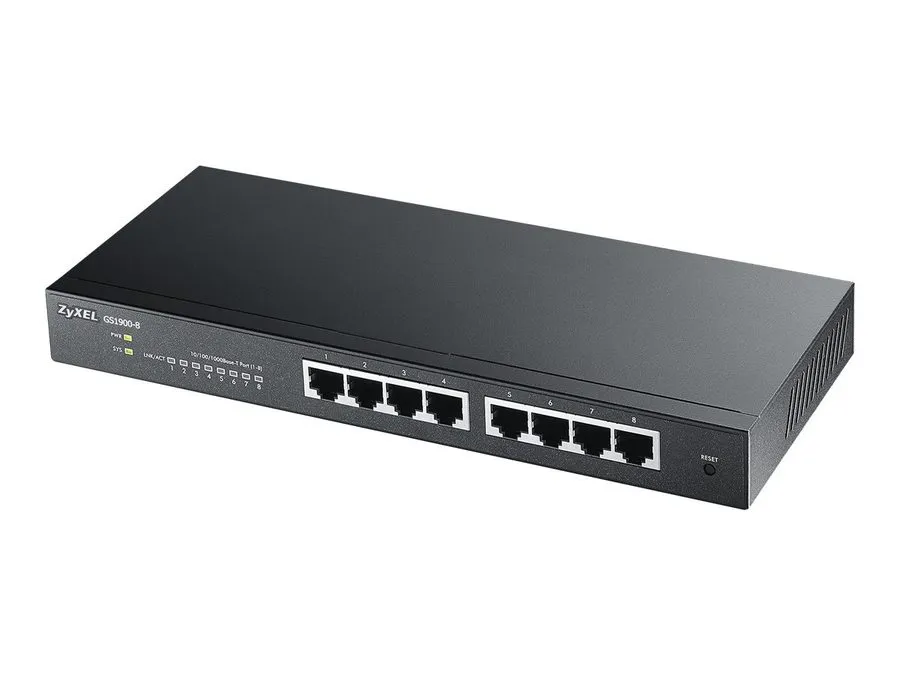 Коммутатор Zyxel GS1900-8 Switch — фото лота 1