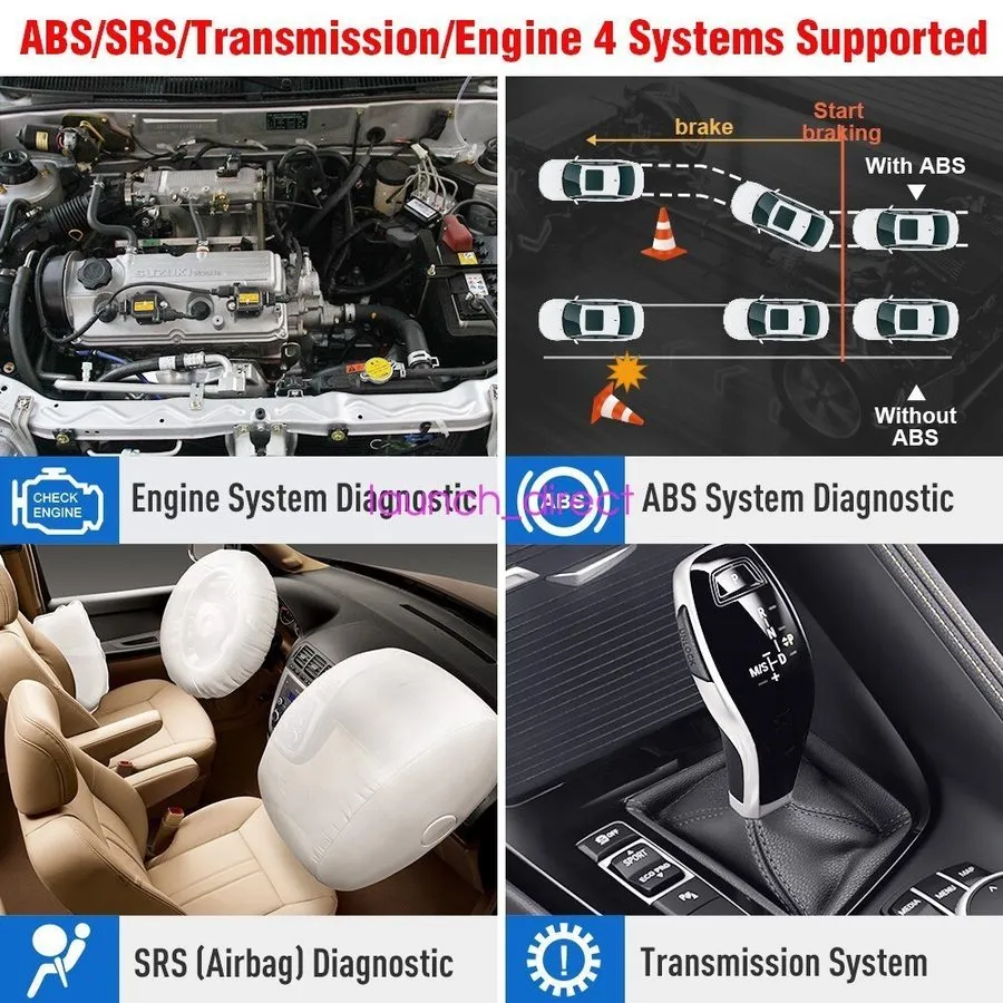 Диагностический сканер 2026 LAUNCH X431 CRP123 Elite OBD2 Diagnostic Scanner ABS