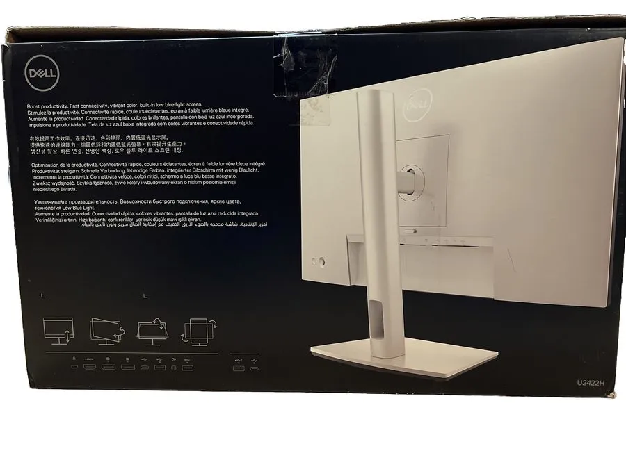 Монитор Dell UltraSharp U2422H 24" Full HD LED Monitor