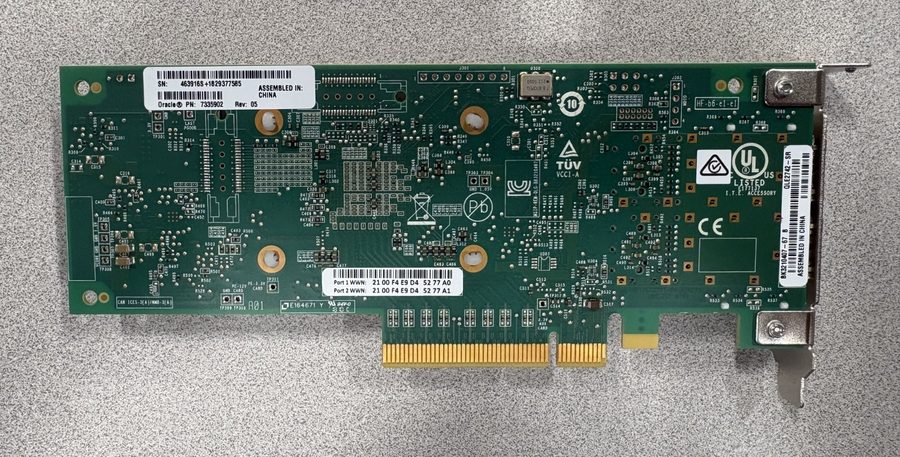 Трансивер 7335902 ORACLE Dual Port 32Gbps Fibre Channel HBA Qlogic(QLE2742-SR) S