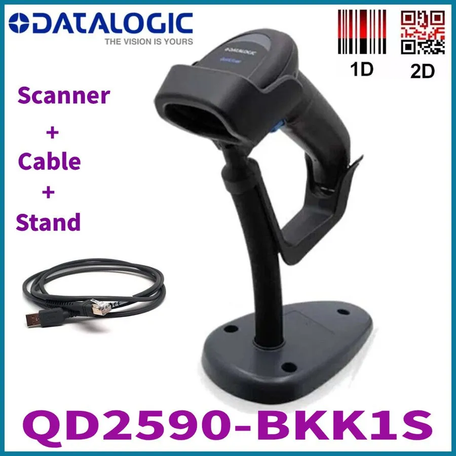 Сканер штрих-кода Datalogic QuickScan QD2590-BKK1S 1D 2D Handheld Imager Barcode