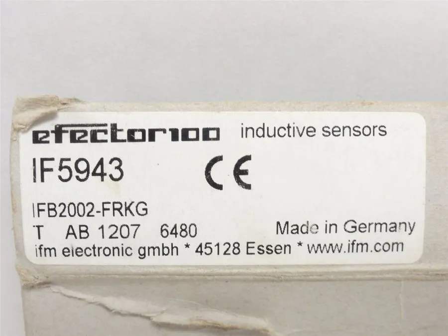 Датчик приближения IFM IF5943 Sensor & Proximity Switch