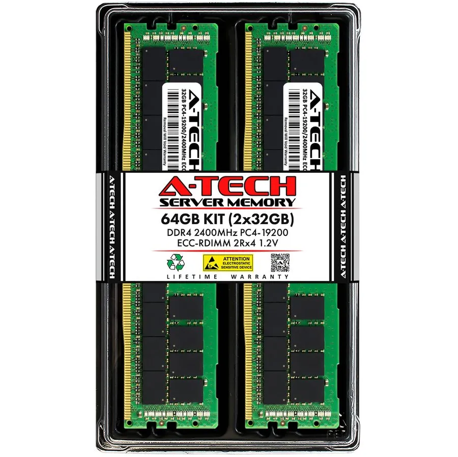 Модуль памяти 8GB 1Rx4 PC4-2400 RDIMM Supermicro X11SDW-14CN-TP13F+ X12SDV-4C-SP