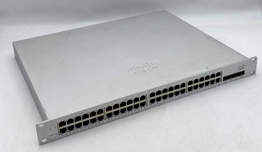 Коммутатор Cisco Meraki MS220-48LP 48 Ports 370W POE Ethernet 4xSFP Switch UNCLA