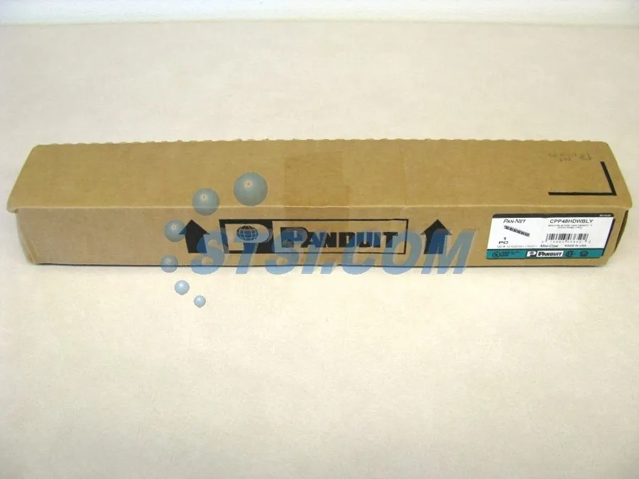 Патч-панель Panduit Mini-com 48 Port Network Patch Panel 48 X Rj-45 CPP48HDWBLY