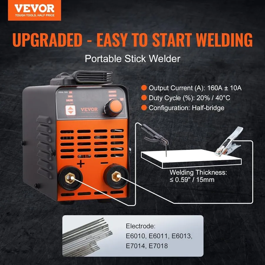 Сварочный аппарат 160Amp 3 in 1 Welder MIG TIG Stick Machine