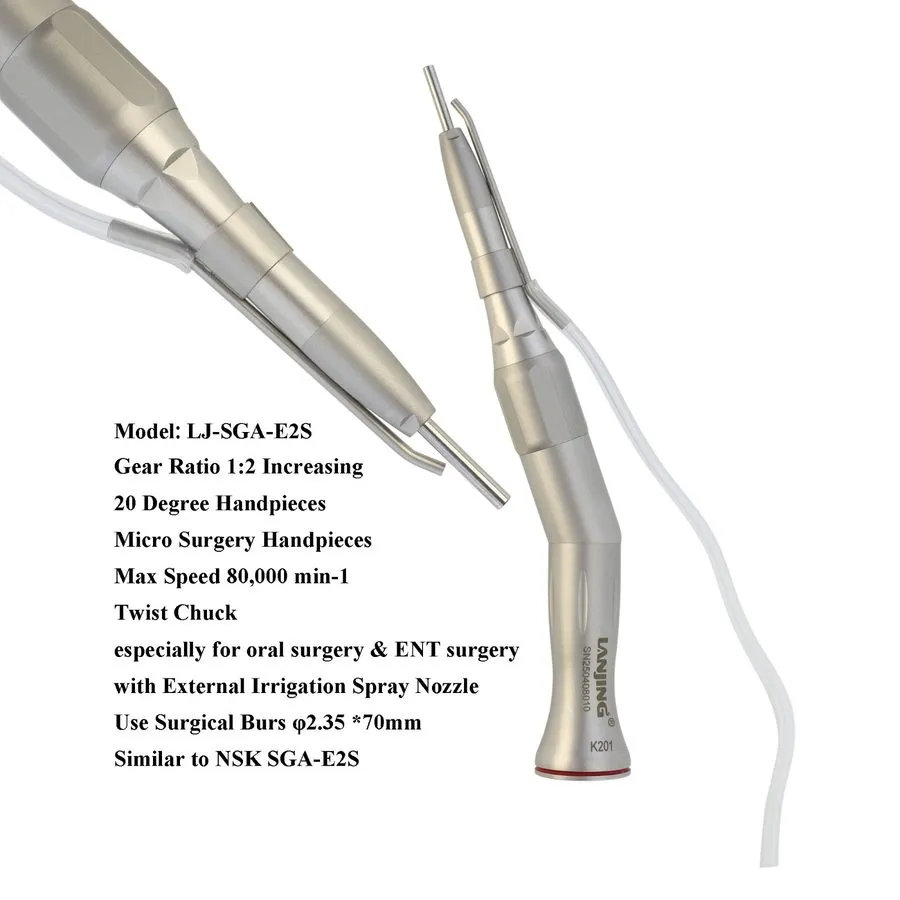 Стоматологический наконечник 1:2 Dental Handpiece Straight Surgical Attachment 2