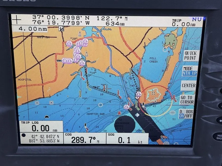 Картплоттер Furuno RDP-149 NavNet VX2 C-MAP 10.4" Color FishFinder Radar GPS Cha