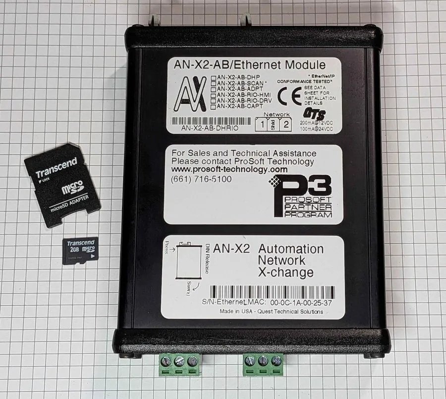 Шлюз полевой шины AN-X2-AB-DHRIO ProSoft Technology EtherNet/IP to Remote I/O or