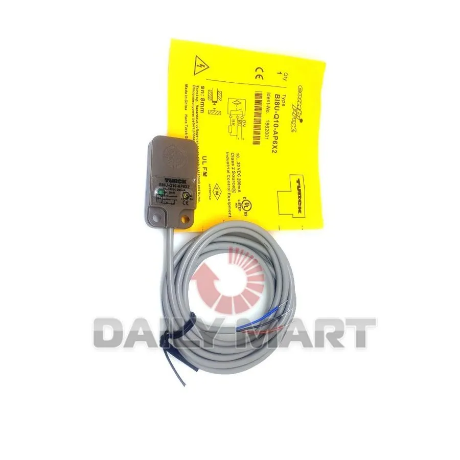 Датчик приближения TURCK BI8U-Q10-AP6X2 ProXimity Sensor, 8mm Range, 10-30VDC, P