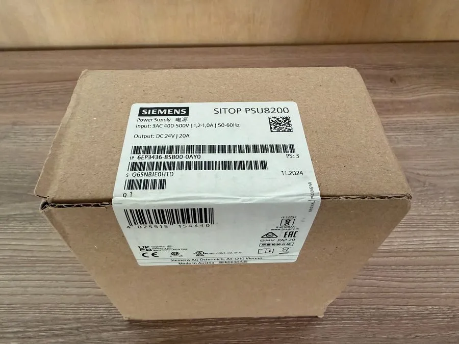 Блок питания Siemens SITOP PSU8200 Power Supply Unit Din Rail 480W 20A 24VDC — фото лота 1