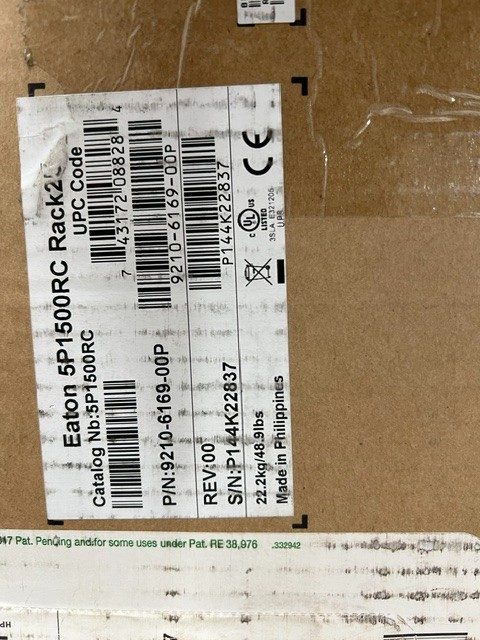 ИБП Eaton Tripplite 5P1500RC Eaton 5P 1500VA 1100W 120V Line-Interactive UPS, 5- — фото лота 1