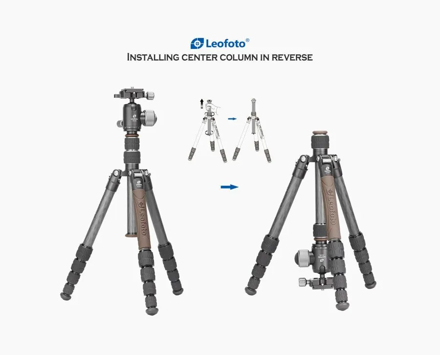 Оборудование видеонаблюдения 【Leofoto USA】Leofoto LX-225CT + XB-32Q Reversible T