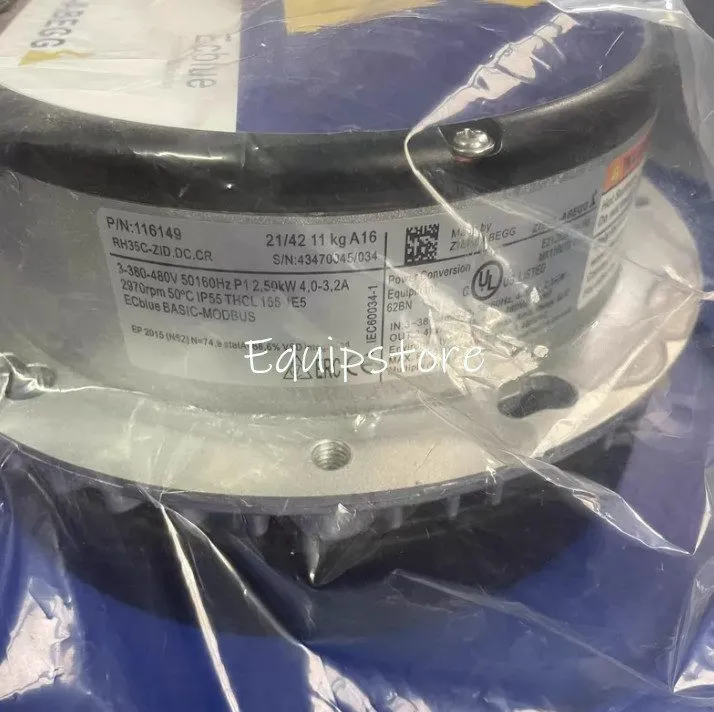 Вентилятор RH35C-ZID.DC.CR 2.50KW 480V Centrifugal Fan