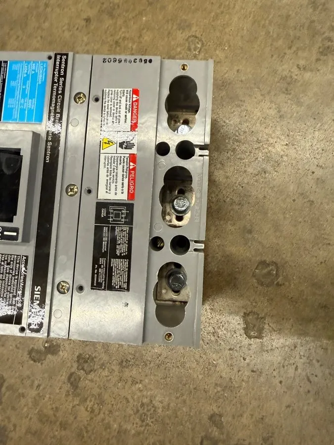Автоматический выключатель Siemens lxd63s600a Sentron Series 600A 600V 3P Circui — фото лота 2