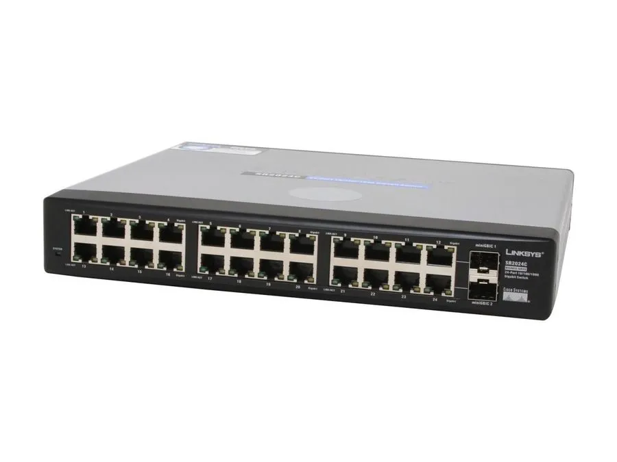 Коммутатор Cisco Small Bussiness 24 Port 10/100/1000 Switch SR2024C