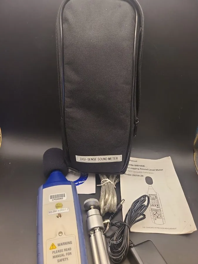Газоанализатор Digi-Sense 20250-29 Class 2 Data Logging Noise Monitor Sound Leve — фото лота 2