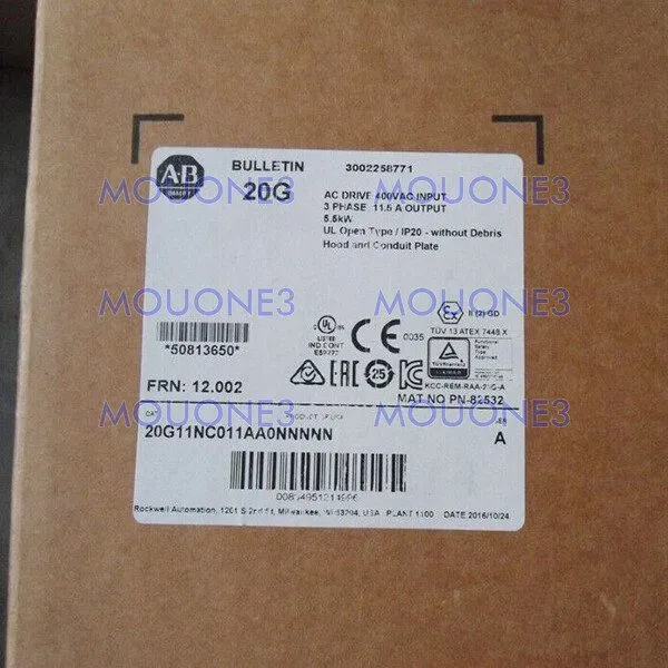 Частотный преобразователь Allen-Bradley 20G11NC011AA0NNNNN PowerFlex Air Cooled
