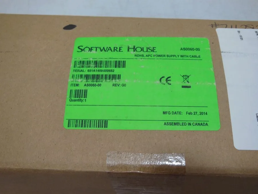 Блок питания Software House AS0060-00 Access Control Controller