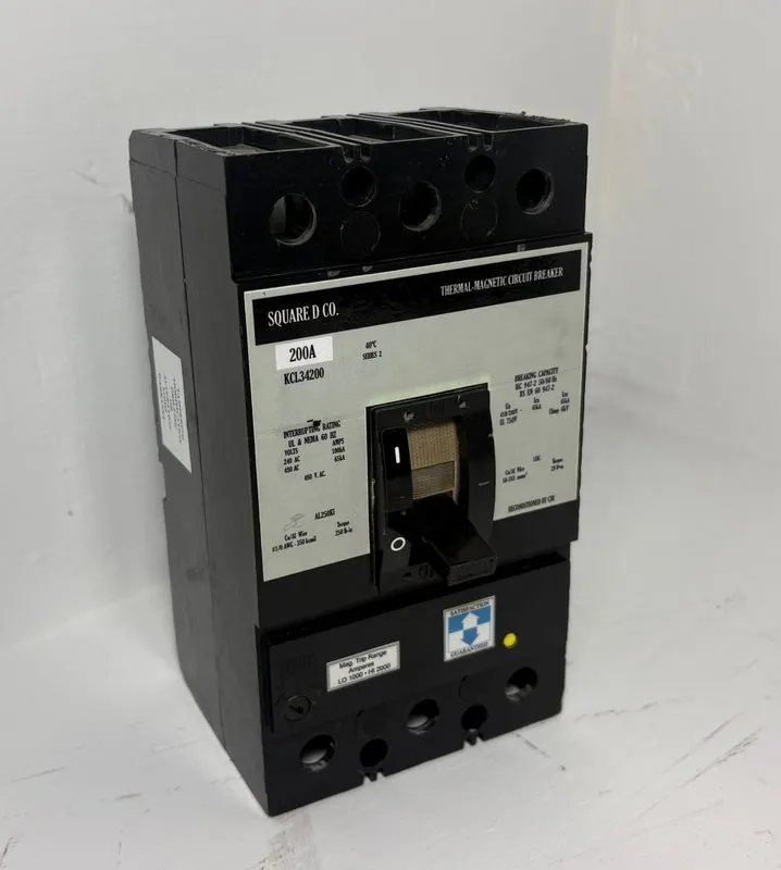 Автоматический выключатель PULLOUT Square D KCL34200 Circuit Breaker 3P 200A 65k — фото лота 1
