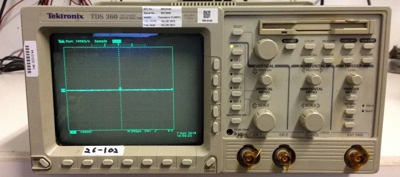 Осциллограф Tektronix TDS360 2 CHANNEL DIGITIZING 200 MHz 1GS/s
