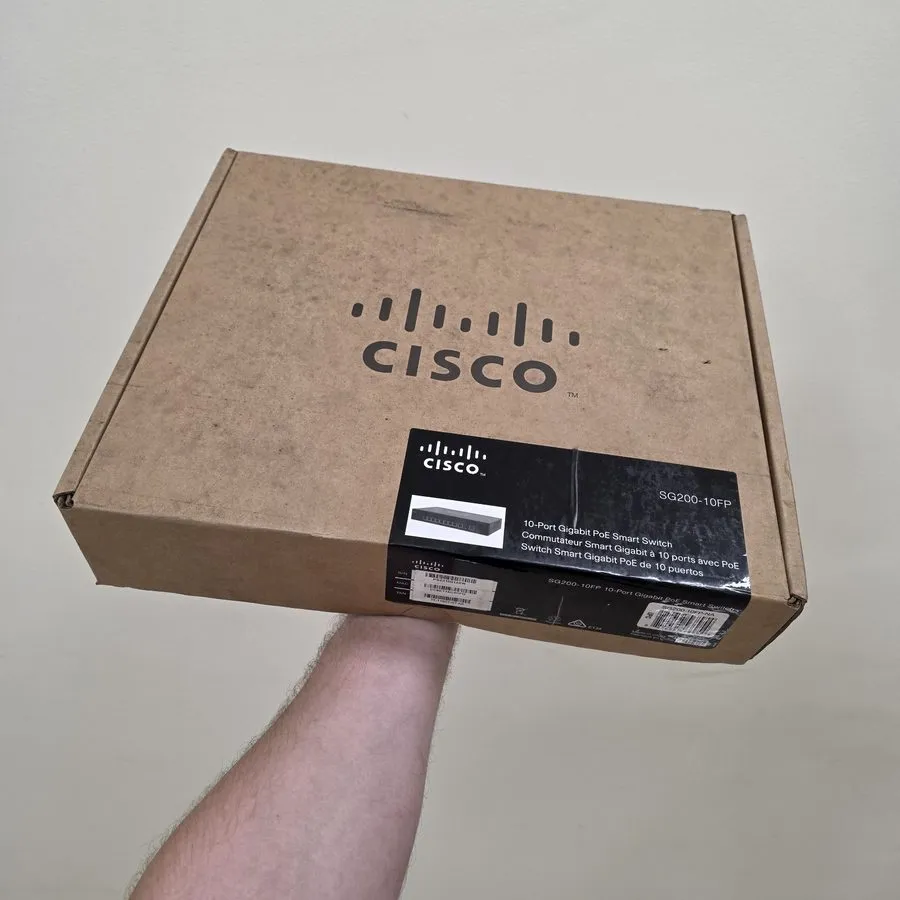 Коммутатор Cisco SG200-10FP 10-Port Gigabit PoE Smart Switch