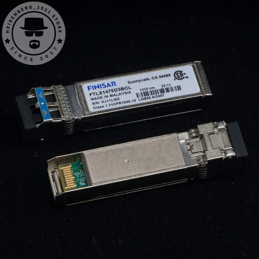 Трансивер FINISAR FTLX1475D3BCL 10Gb/s 10km 1310nm Single Mode Datacom SFP+ Tran