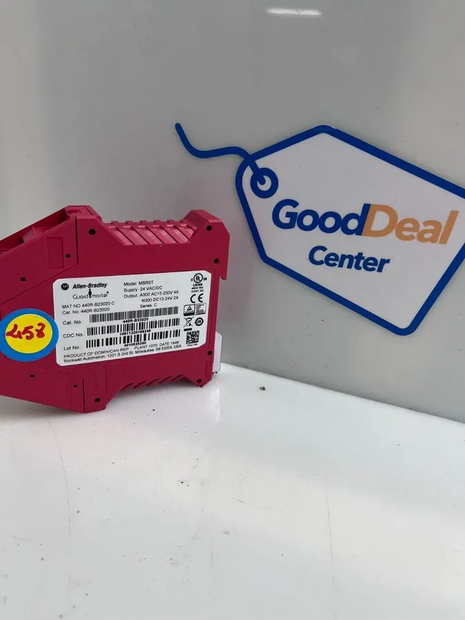 Реле безопасности MSR5T ALLEN BRADLEY 440R-B23020 GUARD MASTER MONITORING SAFETY