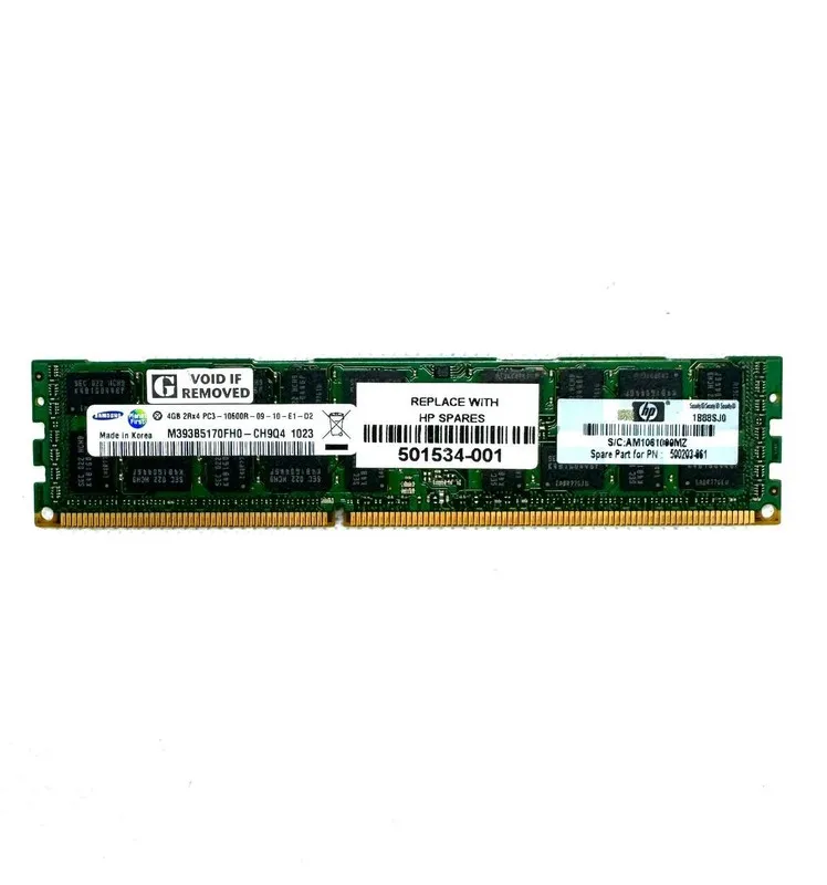 Модуль памяти Samsung 4GB 2Rx4 PC3-10600R M393B5170FH0-CH9 DDR3 Server Ram