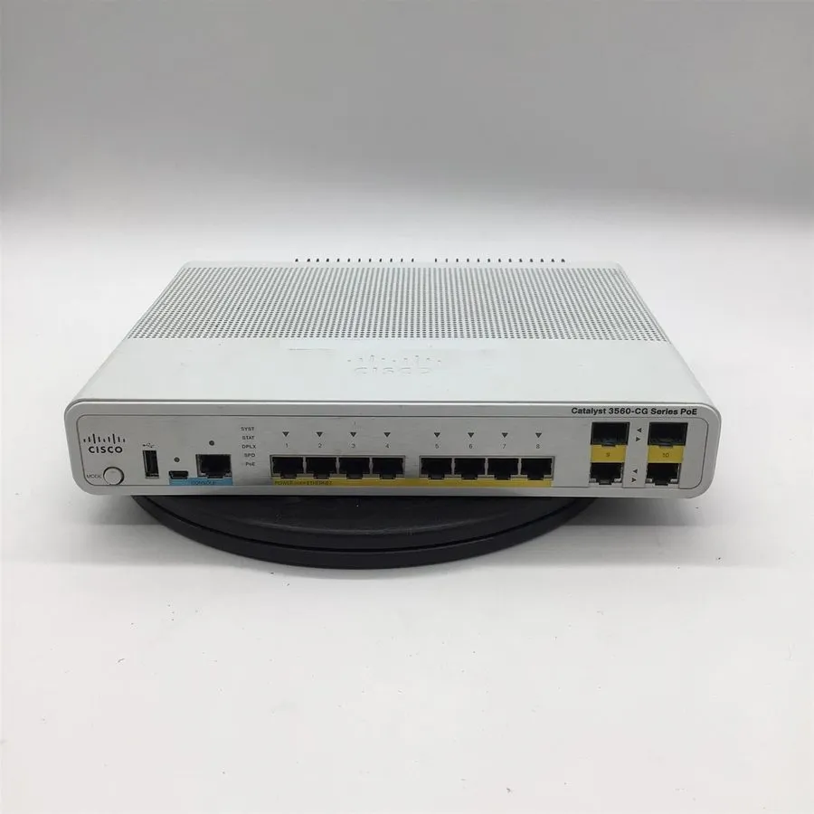 Коммутатор Cisco Catalyst WS-C3560CG- -S 8-Port PoE Gigabit Managed Switch