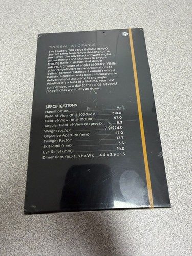 Оптико-электронная система Leupold RX-2800 TBR/W Digital Laser Rangefinder Black — фото лота 2