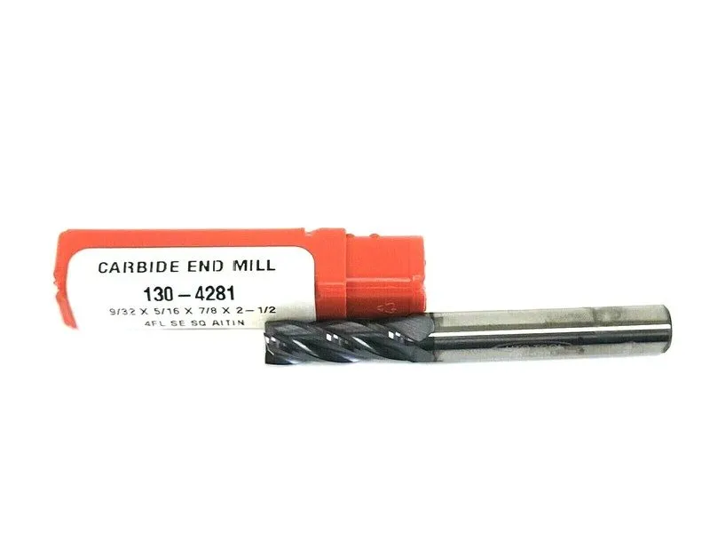 Режущий инструмент 9/32" 4 FLUTE SINGLE END CARBIDE END MILL ALTIN COATED HTC 13