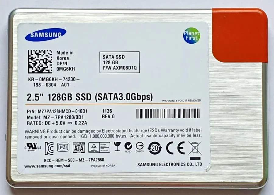 SSD-накопитель 64GB SATA III Samsung PM800MMCRE64G5MXP-0VB 2D-NAND MLC SSD 2.5" 
