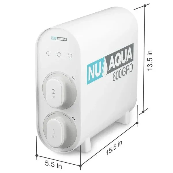 Насос Water Filter Reverse Osmosis System 600GPD Tankless 2:1 Pure to Drain RO