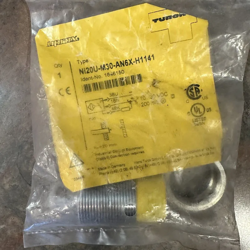 Датчик приближения proximity sensor NI20U-M30-AN6X-H1141 inductive switch TURCK — фото лота 1