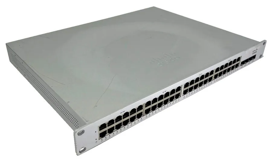 Коммутатор Cisco Meraki MS210-48FP 48-Port Gigabit PoE+ Cloud Switch 740W Budget
