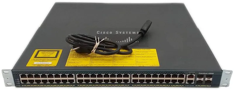 Коммутатор Cisco Catalyst 4948 WS-C4948 V06 48-Port 1U Fully Managed Switch 4x S