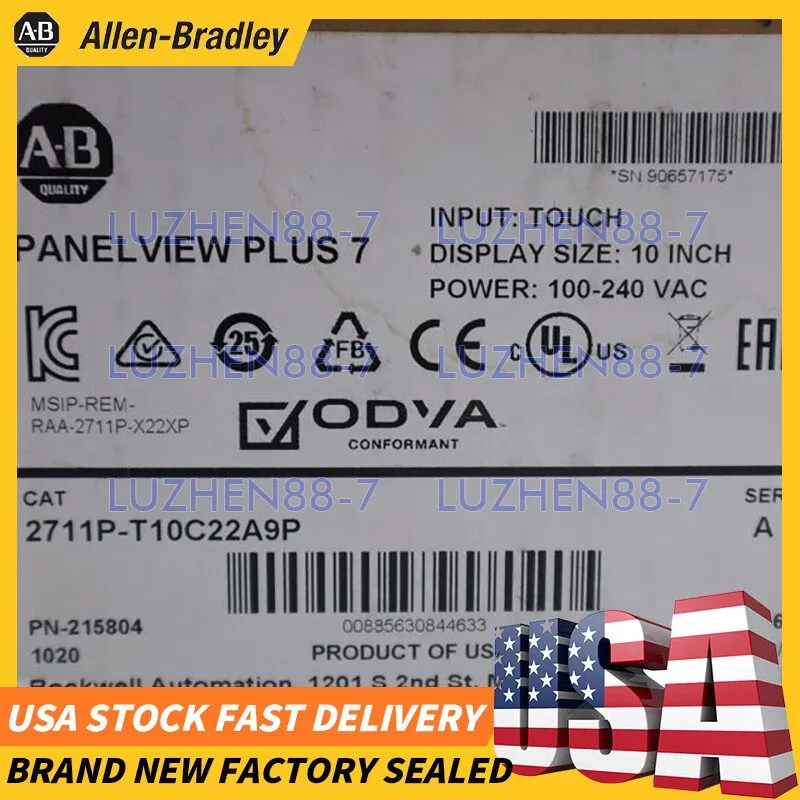 Панель оператора Allen-Bradley 2711P-T10C22A9P PanelView Plus 7 10" AB
