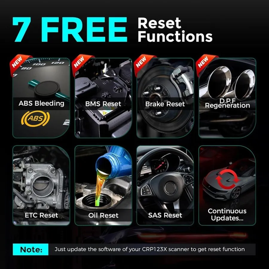 Диагностический сканер 2026 LAUNCH CRP123X Elite Code er Car Diagnostic Scanner 