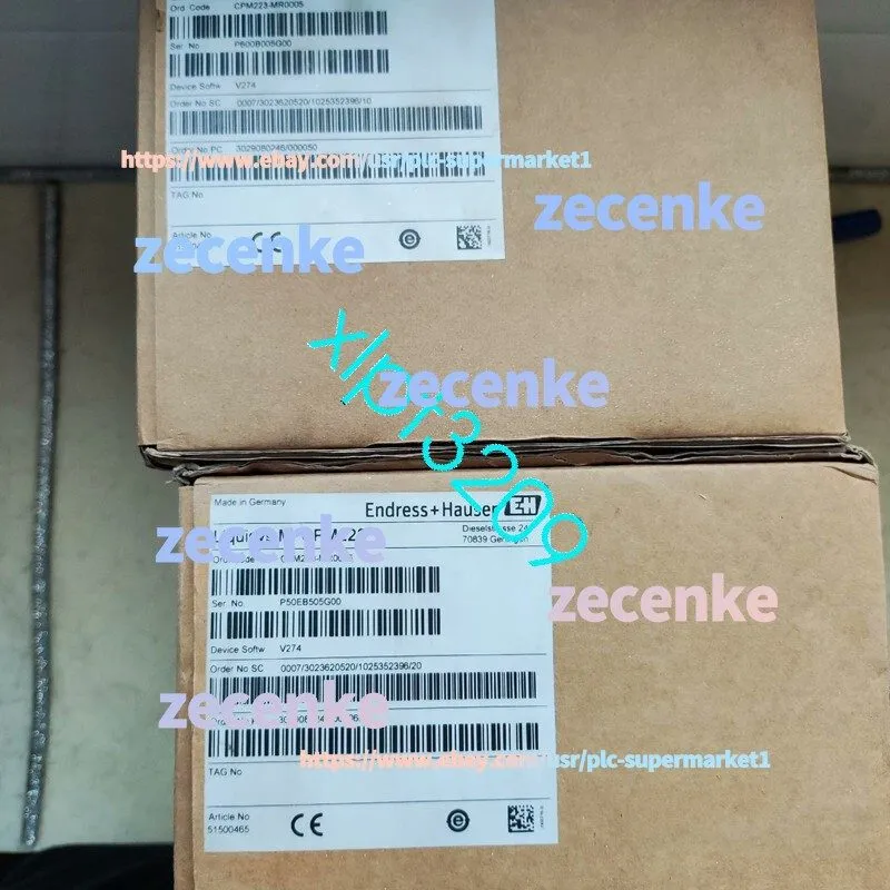 Датчик давления CPM223-MR0005 E+H conductivity PH/ORP transmitter FedEx or DHL