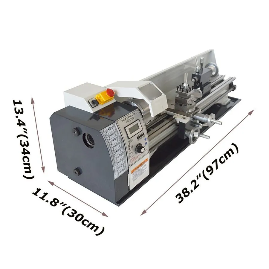 Оборудование ЧПУ Desktop Inch Precision Instrument Metal Bench Lathe 110V 1100W 