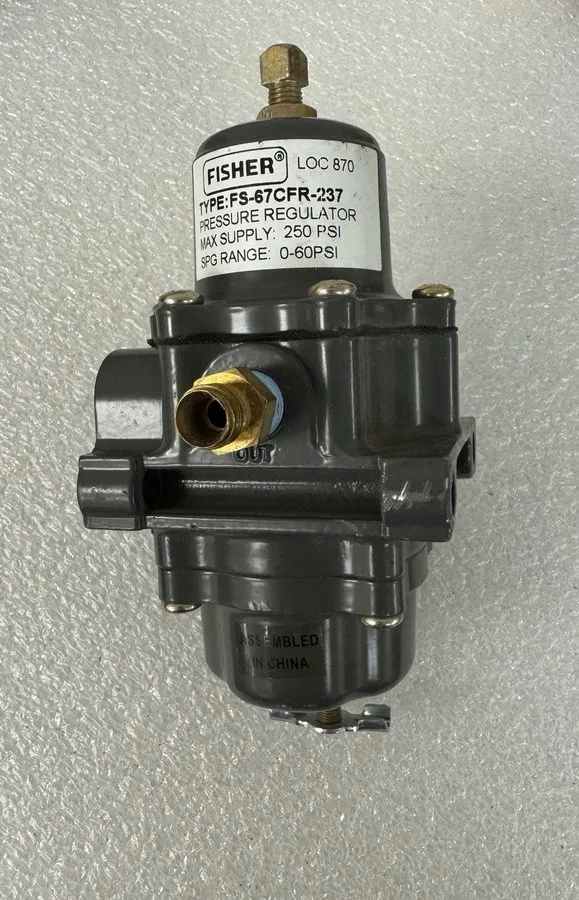 Трубопроводная арматура FISHER FS-67CFR-237 pressure regulator — фото лота 1