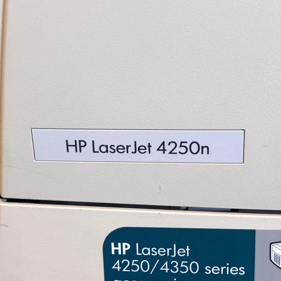 Лазерный принтер HP LaserJet 4250n Network Workgroup Laser Printer Q5401A — фото лота 2