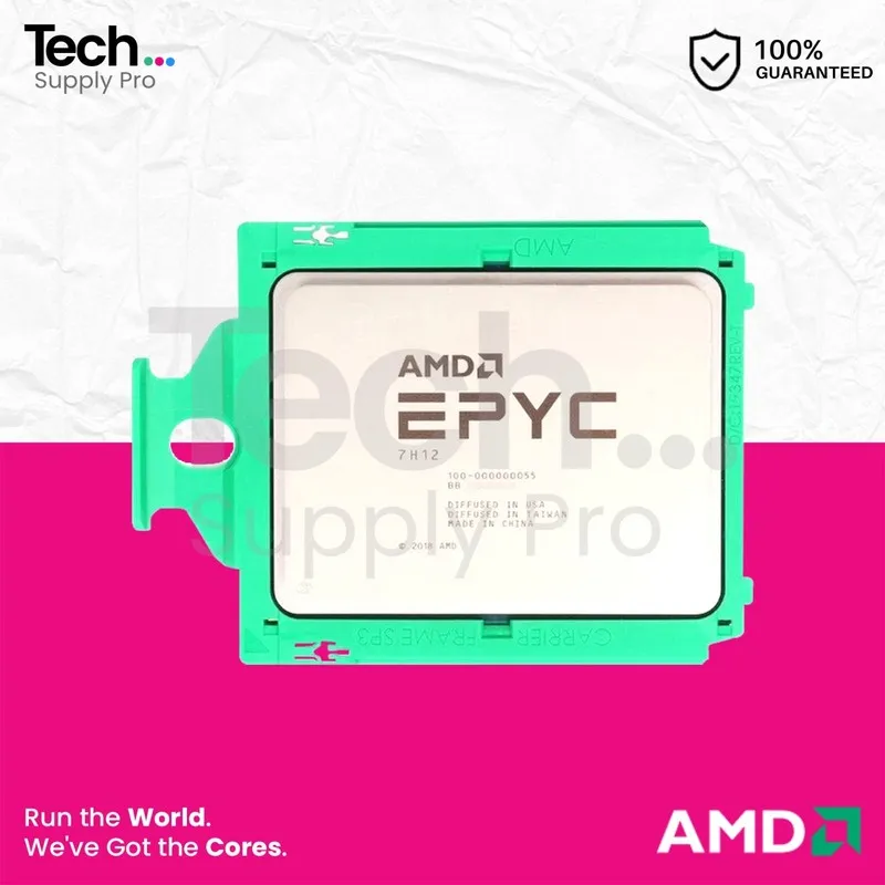 Процессор AMD EPYC 7H12 64core 128threads 256MB 2.60GHz 280W SP3 CPU processor