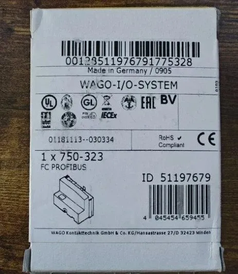 Модуль WAGO 750-323 Profibus DP module